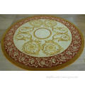 Patternned Handmade New Zealand Wool Carpets , Round Area R